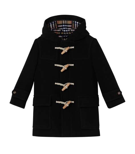 burberry kids wool coat